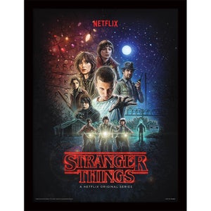 Strangers Things (One Sheet) Framed 30 x 40cm Print