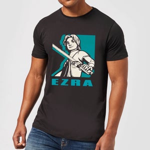 Camiseta Star Wars Rebels Ezra - Hombre - Negro