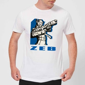 T-Shirt Star Wars Rebels Zeb - Bianco - Uomo