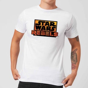 Star Wars Rebels Logo Herren T-Shirt - Weiß