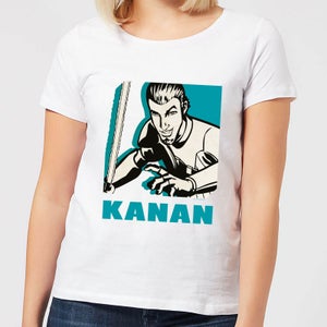 T-Shirt Femme Kanan Star Wars Rebels - Blanc