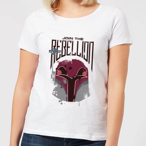 Star Wars Rebels Rebellion Damen T-Shirt - Weiß
