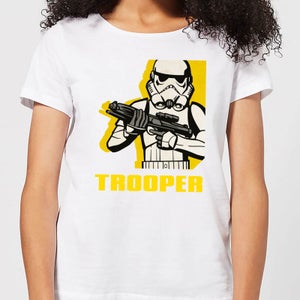 Star Wars Rebels Trooper Damen T-Shirt - Weiß