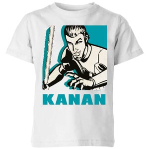 T-Shirt Star Wars Rebels Kanan - Bianco - Bambini