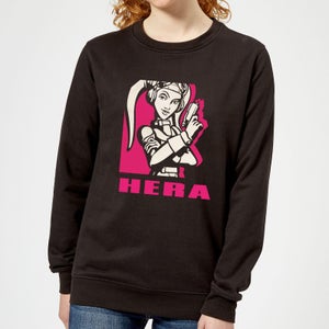 Sweat Femme Hera Star Wars Rebels - Noir