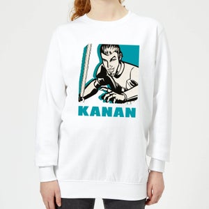 Star Wars Rebels Kanan Women's Sweatshirt - White