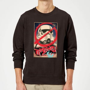 Star Wars Rebels Poster Pullover - Schwarz