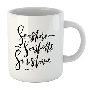 PlanetA444 Seashore, Seashells, Sunshine Mug