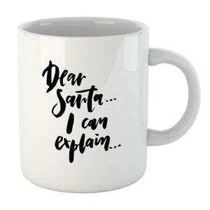 PlanetA444 Dear Santa, I Can Explain... Mug