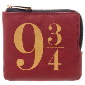 Harry Potter 9 3/4 Zip Wallet - Burgundy