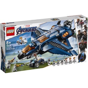 LEGO® 乐高®漫威: 复仇者联盟昆式战斗机(决战版) (76126)