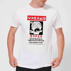 T-Shirt Homme Wanted Morty Rick et Morty - Blanc