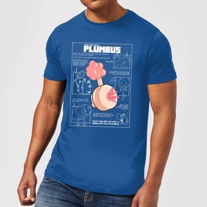 Rick and Morty Plumbus T-shirt - Zavvi Exclusive - Blauw