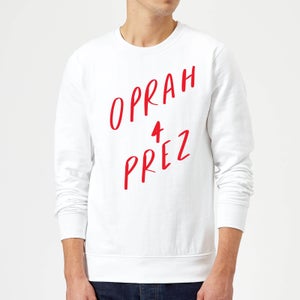 Rock On Ruby Oprah 4 Prez Sweatshirt - White