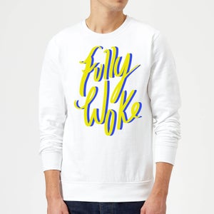 Rock On Ruby Fully Woke Sweatshirt - White