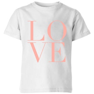 PlanetA444 LOVE Kids' T-Shirt - White