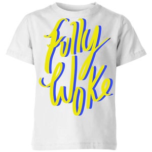 Rock On Ruby Fully Woke Kids' T-Shirt - White