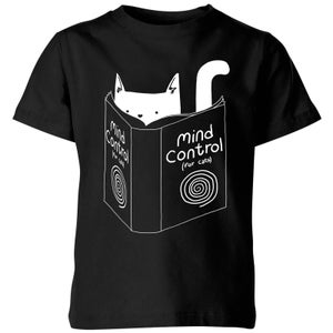 Tobias Fonseca Mind Control for Cats Kids' T-Shirt - Black