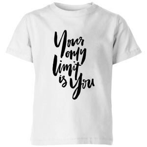 PlanetA444 Your Only Limit Is You Kids' T-Shirt - White