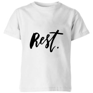 PlanetA444 Rest. Kids' T-Shirt - White