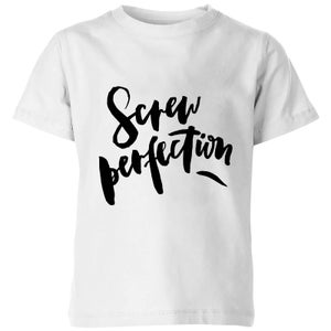 PlanetA444 Screw Perfection Kids' T-Shirt - White