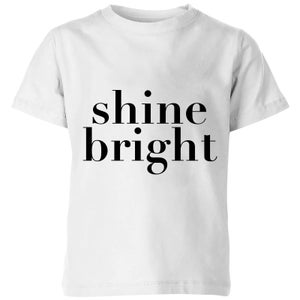 PlanetA444 Shine Bright Kids' T-Shirt - White