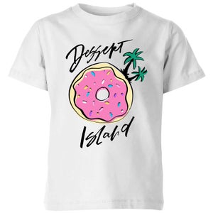 PlanetA444 Dessert Island Kids' T-Shirt - White