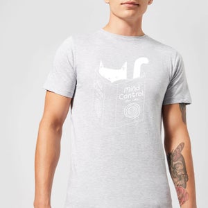 Tobias Fonseca Mind Control for Cats Men's T-Shirt - Grey