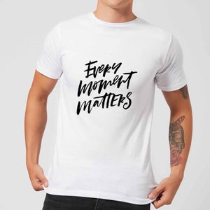 PlanetA444 Every Moment Matters Men's T-Shirt - White