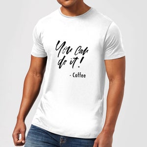 PlanetA444 You Can Do It! Men's T-Shirt - White