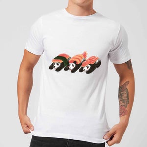 Tobias Fonseca Panda Sushi Men's T-Shirt - White