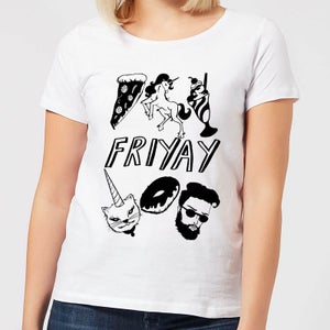 Friyay Women's T-Shirt - White