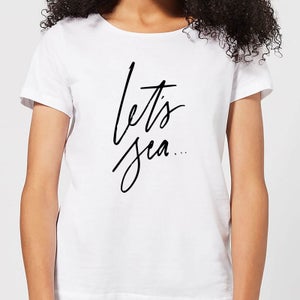 Let's Sea Women's T-Shirt - White