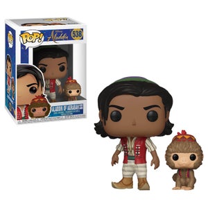 Figurine Pop! Aladdin avec Abu Aladdin Disney (Remake)
