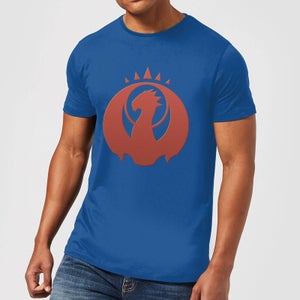 Magic The Gathering Izzet Symbol T-Shirt - Blauw