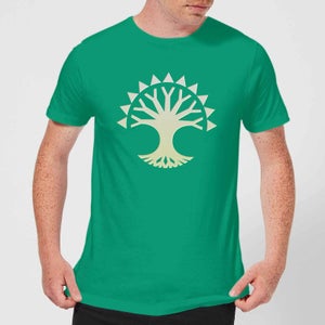 Magic The Gathering Selesnya Symbol T-Shirt - Groen