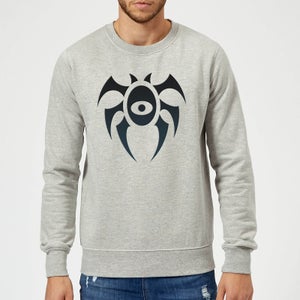 Magic The Gathering Dimir Symbol Sweatshirt - Grey