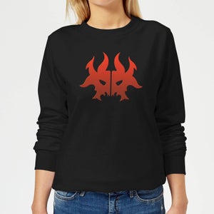 Magic The Gathering Rakdos Symbol Women's Sweatshirt - Black