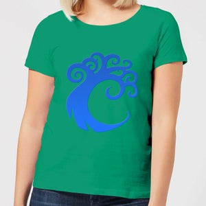Magic The Gathering Simic Symbol Dames T-Shirt - Groen