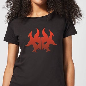 Magic The Gathering Rakdos Symbol Dames T-Shirt - Zwart