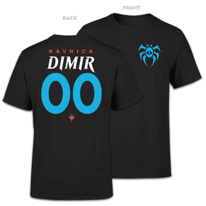 Magic The Gathering Dimir Sports T-Shirt - Zwart