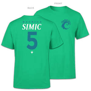 Magic The Gathering Simic Sports Herren T-Shirt - Grün