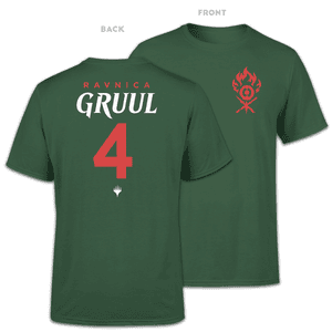 T-Shirt Homme Gruul Sports - Magic The Gathering - Vert