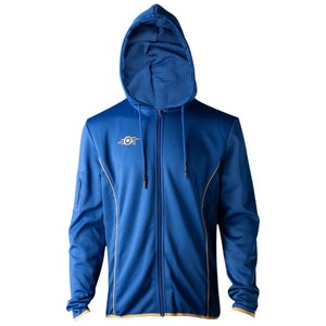 Fallout Men's Join Vault 76 Technical Hoodie - Blue