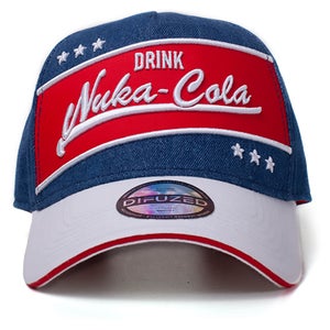 Fallout Men's Drink Nuka Cola Vintage Cap - Navy