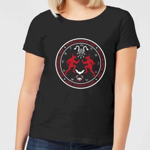 American Horror Story Coven Witchcraft Crest Women's T-Shirt - Black
