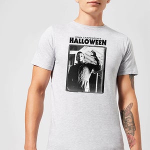 T-Shirt Homme Halloween Framed Mike Myers - Universal Monsters - Gris