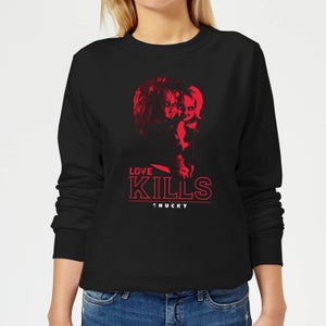 Chucky Love Kills Women's Sweatshirt - Black