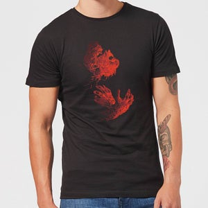 Universal Monsters The Wolfman Illustrated T-shirt - Zwart