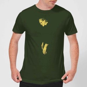 Camiseta Universal Monsters Frankenstein Illustrated - Hombre - Verde oscuro